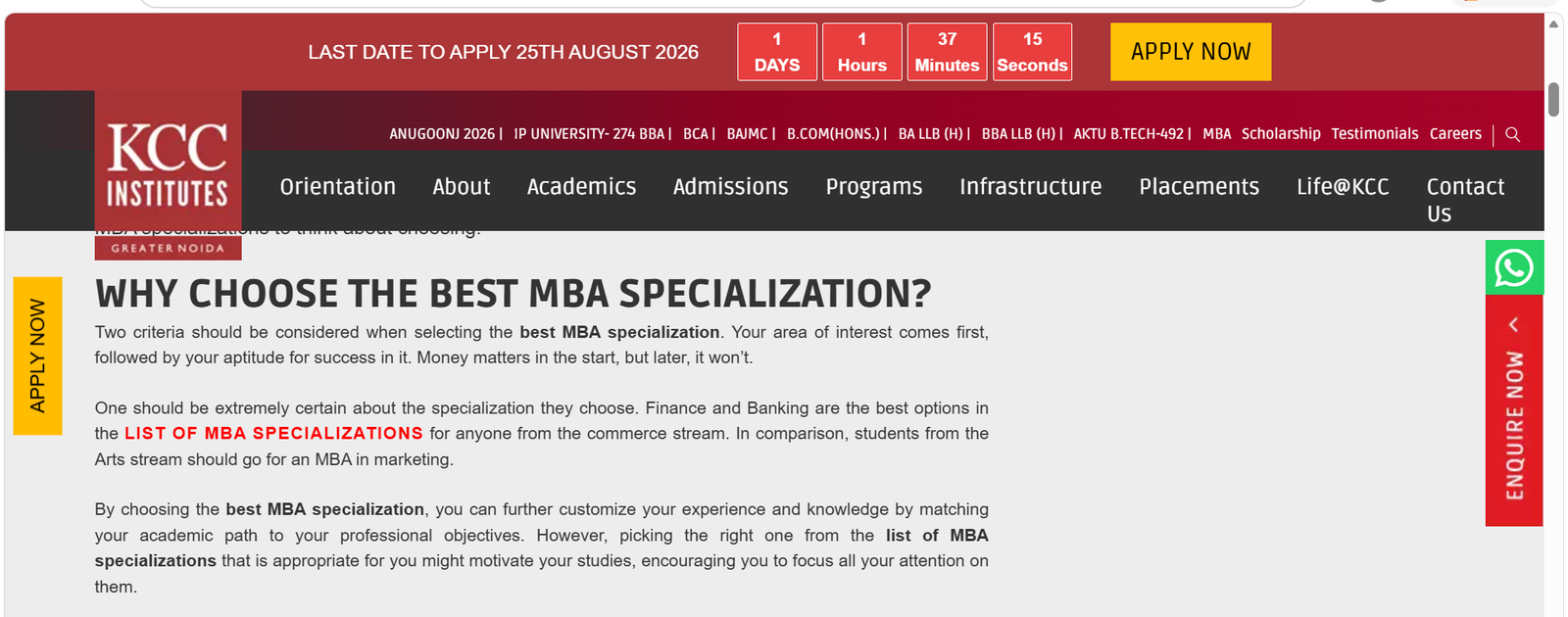 KCC Institute of Technology & Management published article screenshot
