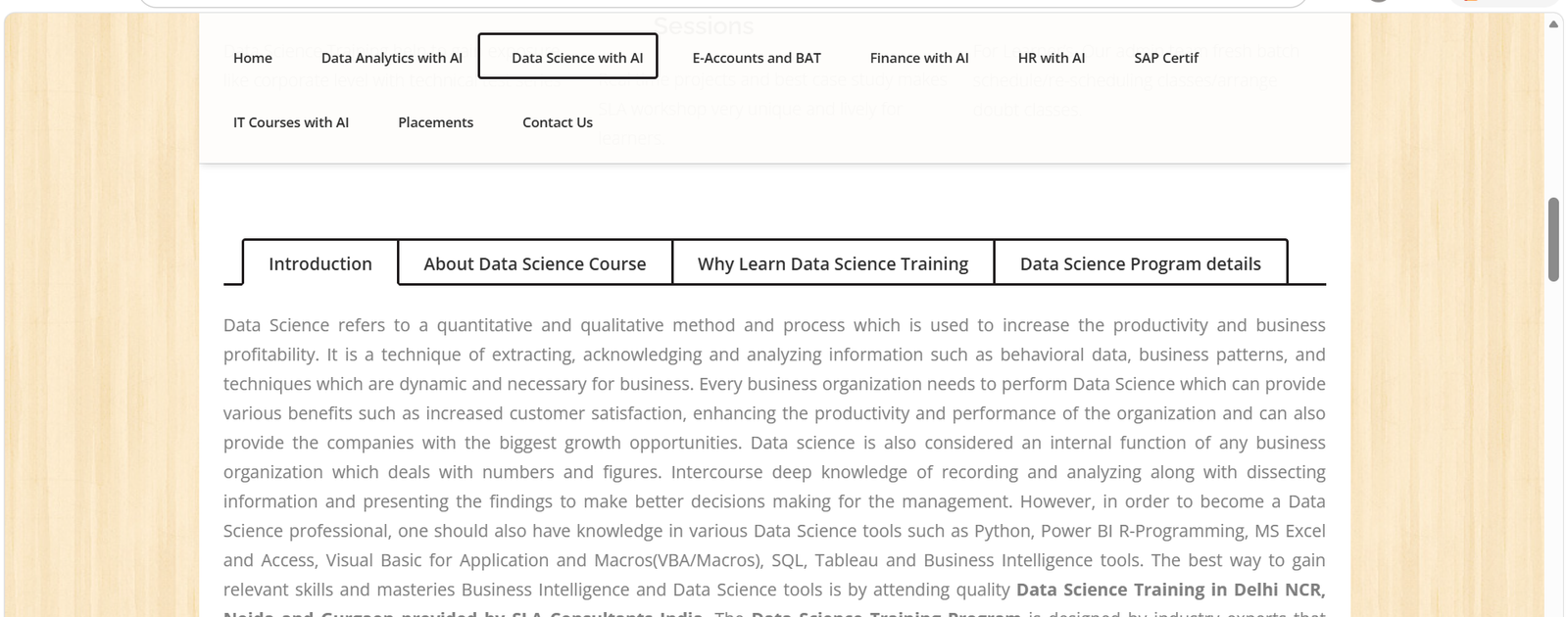 SLA Consultants India published article screenshot
